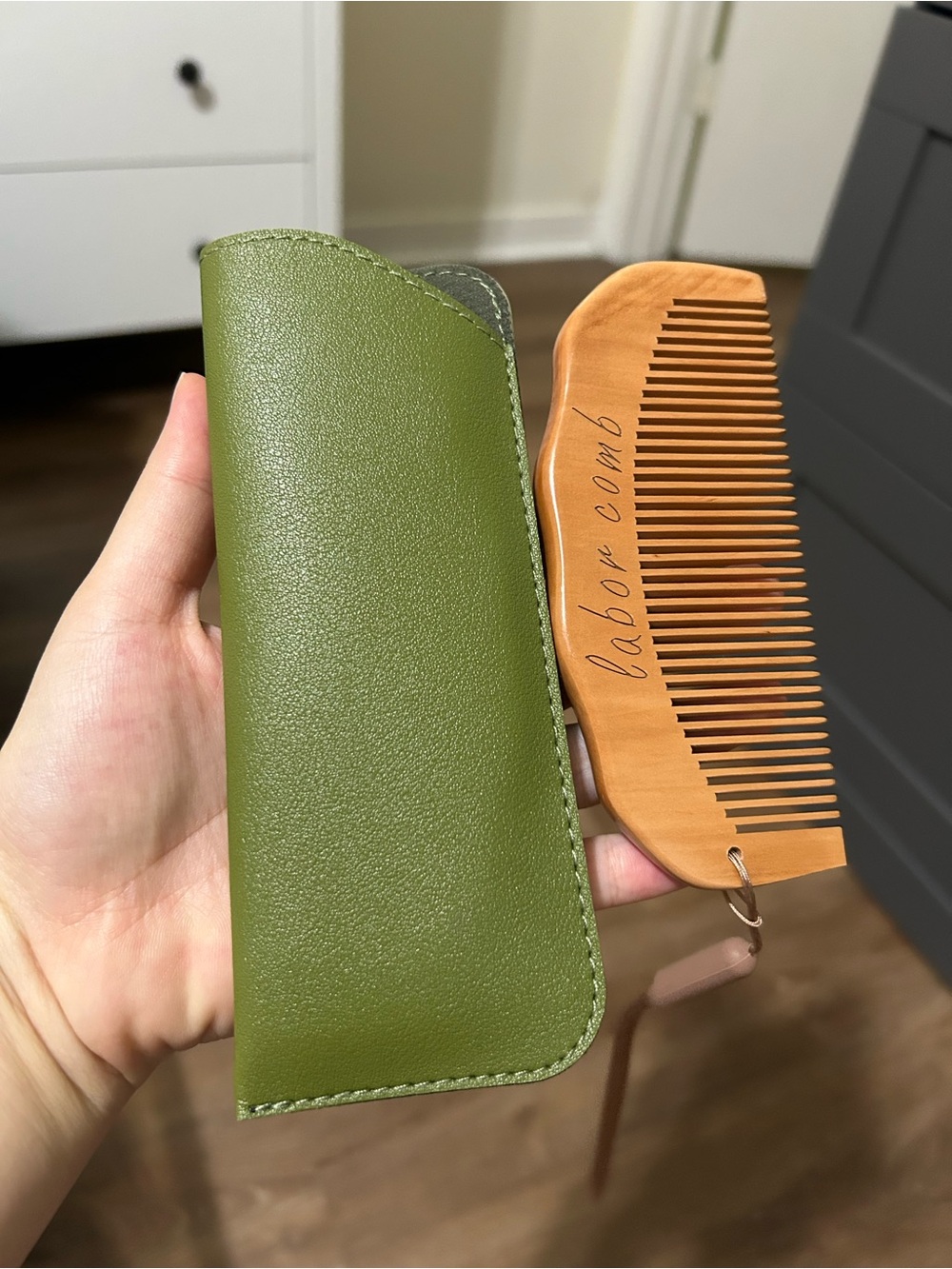 Wooden Labor Comb
